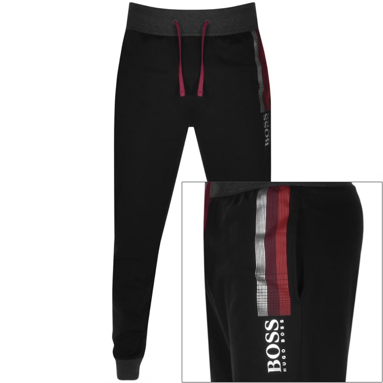 Alternative Image for ProductBOSS Bodywear Lounge Jogging Bottoms Black1